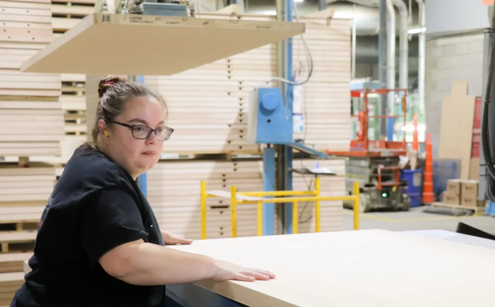 CNC operator at Lambton Doors